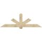 Ekena Millwork Kennewick Rough Sawn Timber Gable Bracket, Douglas Fir, 84"W x 28"H x 6"D x 6"F, 8/12 Pitch GBW084X28X0606KEN00RDF - alternate 1